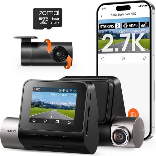 Dashcam a510 1944p 1080p - dashcam, 2.7k