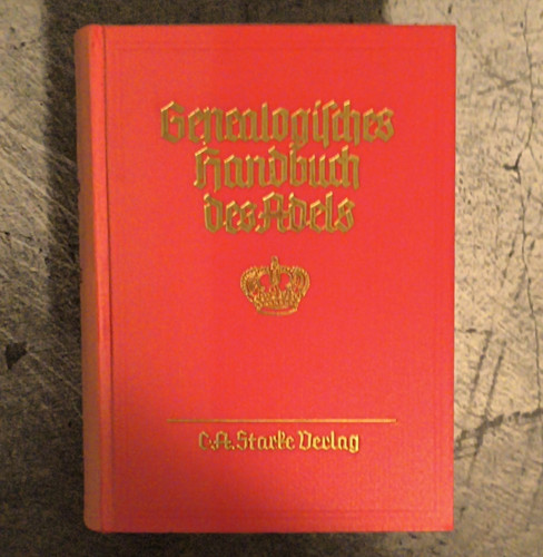 Genealogisches handbuch des - genealogisches,