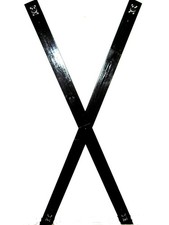 2m hohes BDSM Andreaskreuz