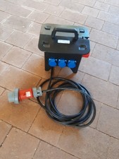 Kopp 199700013 Gummiverteiler mit PRCD-S, 5-polig Tragegriff CEE-Anschl. 400V