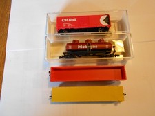 Spur N   4  Amerikanische Güterwagen  sehr gut  !