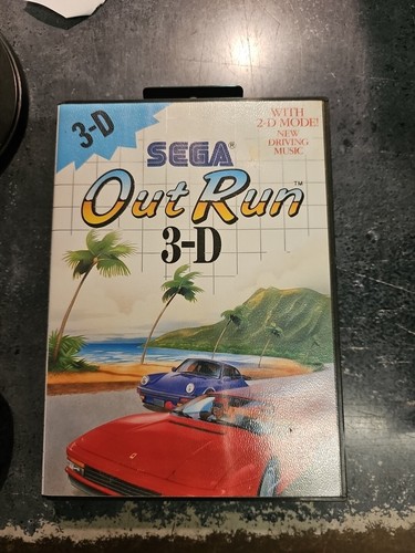 Out run sega - 3d, mastersystem