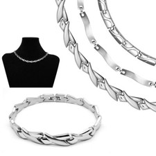 Set Edelstahl Collier und