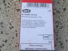 Panikschloss 40 Dorn BKS 1826 / 18260 mit Fallenfeststellung 92 / 40    9mm Nuß