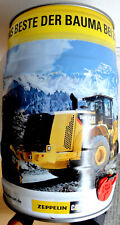 Fass BAUMA 2016 Bierfass Bierfaß 5 Liter leer CAT CATERPILLAR ZEPPELIN limitiert