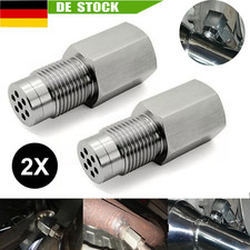 2x Profi Motorleuchte O2 Lambdasonde CEL Eliminator Adapter Spacer Katalysator