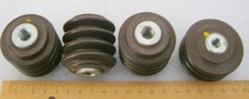 4Stk Bakelit Isolator