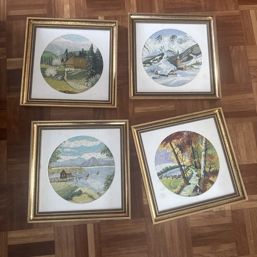 Vintage ölgemälden - st,