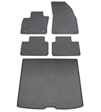 Gummi Fußmatten Kofferraumwanne für Volvo XC40 2018- Set Gummimatten Auslage