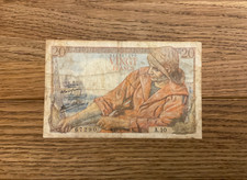 20 Francs Banknote Frankreich