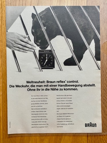 Braun reflex control weckuhr - reflex,