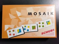Mosaik Domino Spiel Schubi 1-6 Personen ab 6 Jahre