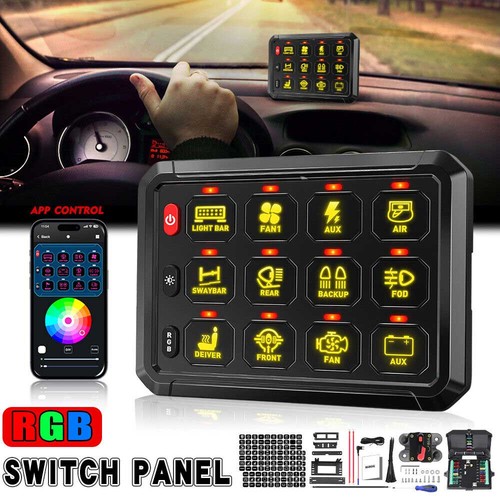 Gang schaltpanel bluetooth - 12-gang,