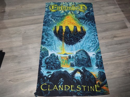 Entombed flag flagge textil - flag,