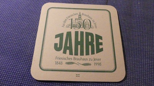 Bierdeckel jever bier - bierdeckel, "jever"