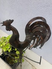 Kupferschmiedekunst  Wetterhahn kupfer Handarbeit aus kunstwerkstatt Skulptur