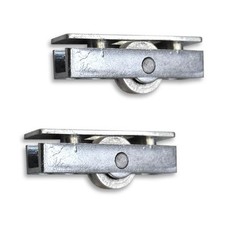 2 zusätzliche Laufrollen für unsere Glasscheiben-Montageschienen 30335 bis 30338