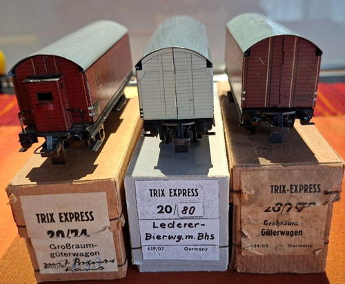 Trix express großgüterwagen - express,