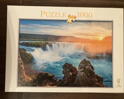 Puzzle 1000 teile - puzzle, wasserfall