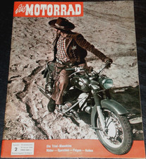 Das Motorrad 02/58 Trial-Maschine,Elefantentreffen 1958,DKW RT 125,Six Days 1958
