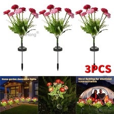 3xLED Solar Blume leuchtende