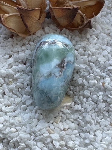 Larimar trommelstein echter - larimar,