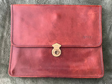 Bree Aktentasche Leder braun