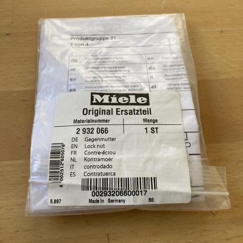 Miele 2932066 gegenmutter für - miele,