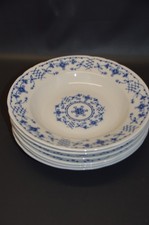 6 Suppenteller Kalk Eisenberg Thüringen - Durchmesser 24 cm