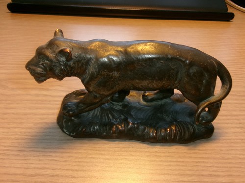Figur tiger statue skulptur - ,