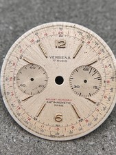 #1662 VINTAGE CHRONOGRAPHE SUISSE LANDERON 51 MANUAL 34,4mm ZIFFERBLATT DIAL