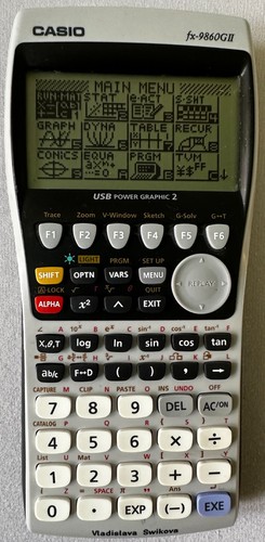 Casio 9860gii - casio, fx-9860gii