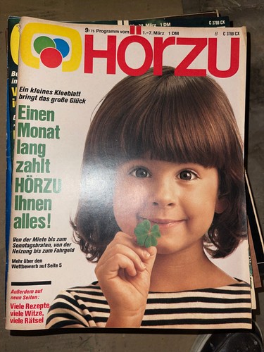 Hörzu zeitschrift 75 - hörzu,