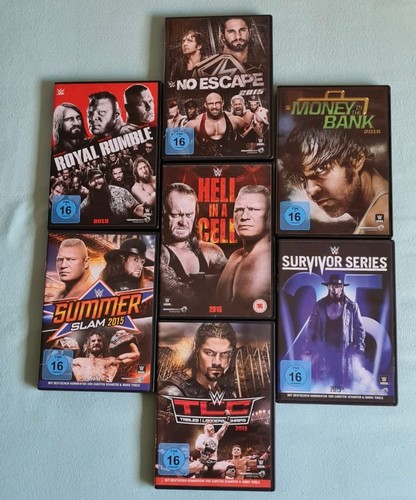 Wwe dvd set 2015 - wwe, wrestling