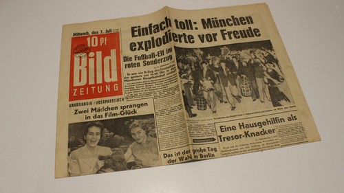 Bildzeitung 1954 - bildzeitung, 07.07.1954