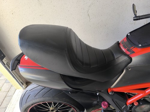 Ducati diavel leder sitzbank - ducati,