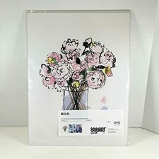 New IKEA BILD FLORAL 3-Prints