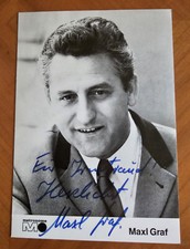 Alte Original  Autogrammkarte