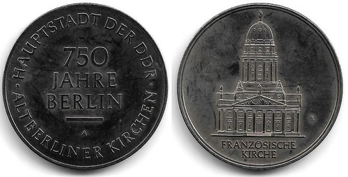 Medaille der berliner münze - berliner,