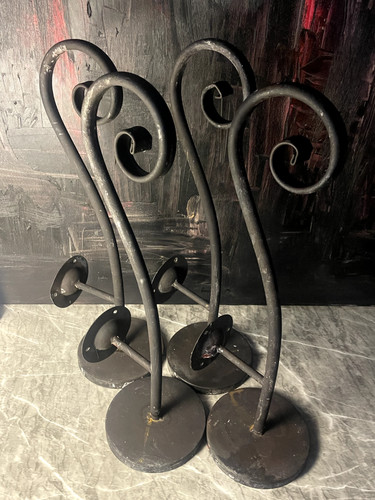 4er set wandfackeln - set,