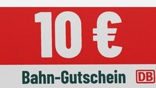 10 EUR Deutsche Bahn DB Gutschein Code eCoupon DB Ticket Rabatt ICE IC EC