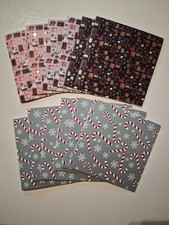 12 Blanko Weihnachts Glückwunschkarten Klappkarten 15 x 15cm