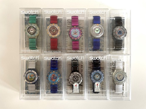 Swatch scuba 200 - swatch, rot