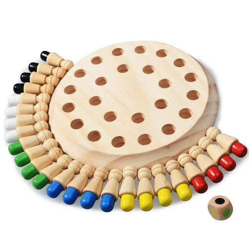 Holz farbpuzzle montessori - farbpuzzle,