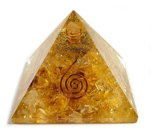 Golden citrine orgonit - ",