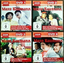 DVD DDR TV-Archiv komplett alle 8 Lustspiele: Maxe Baumann - Gerd E. Schäfer