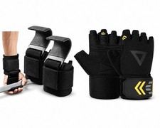 Zughaken +Fitnesshandschuhe