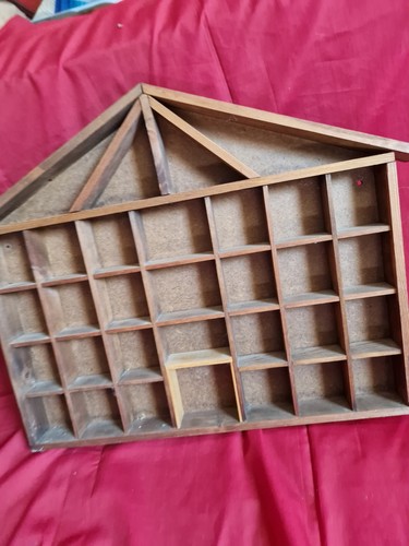 Setzkasten holz mit dach - setzkasten,