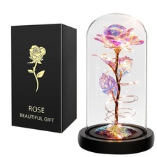 Ewige Rose Blumen Deko im Glas