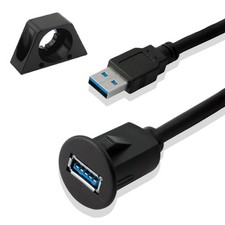 USB Buchse Einbaubuchse 1m 3.0